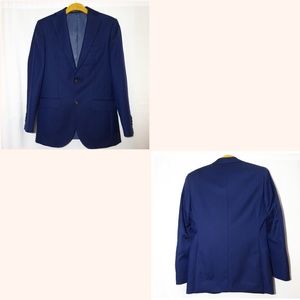 SUIT SUPPLY NAPOLI SUIT IN BLUE STRIPE